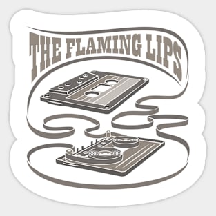 The Flaming Lips Exposed Cassette Sticker